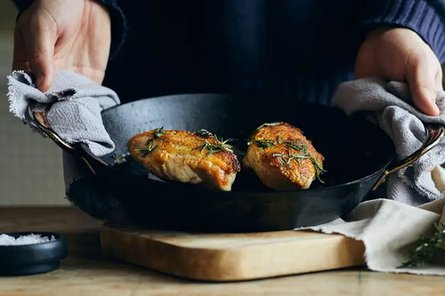 Chicken breast, skin on