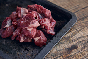 Diced Grass Fed Lamb Shoulder