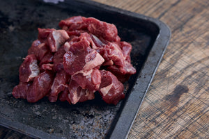 Diced Grass Fed Lamb Shoulder