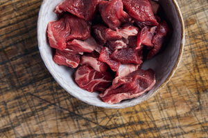 Diced Wild Venison Shoulder