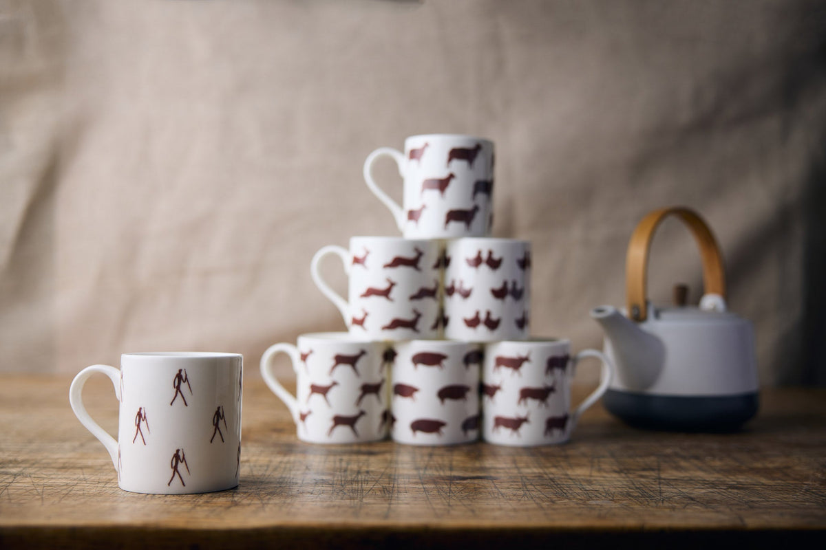 eatTelfit Bone China Mugs