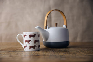 eatTelfit Bone China Mugs