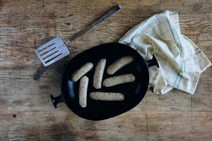 Pork, Leek and Chive Sausages