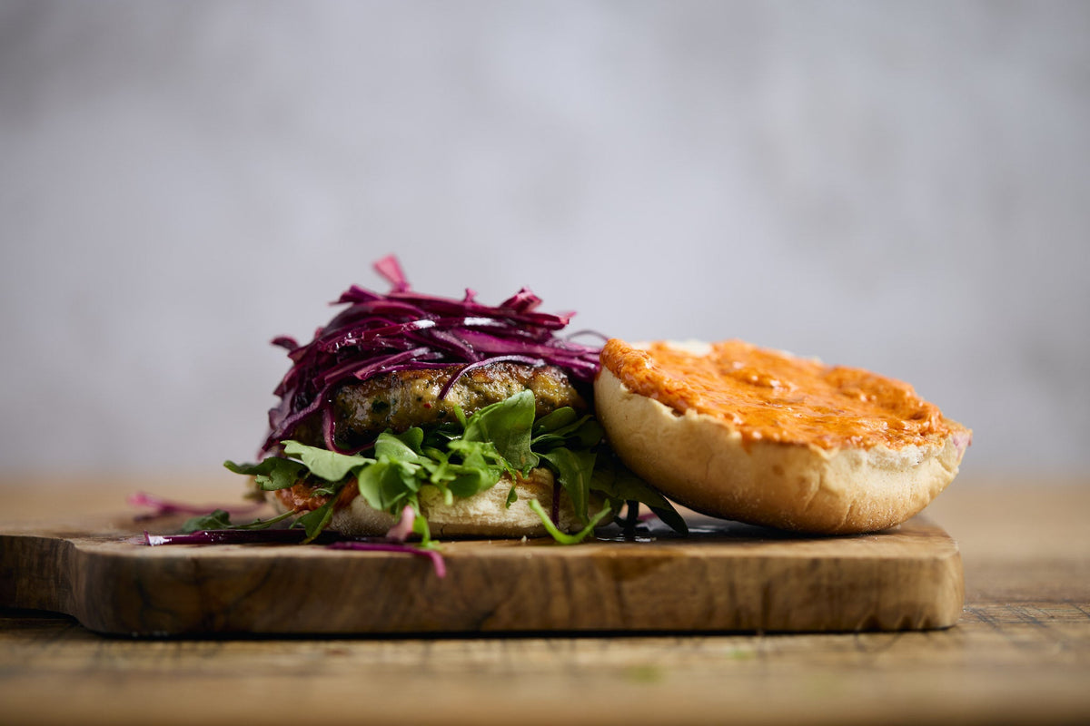 Thai Free Range Chicken Burgers